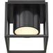 Desmond LED 7.13 inch Matte Black Flush Mount Ceiling Light